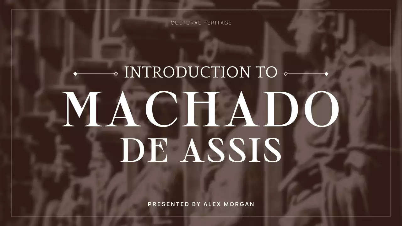 Brown Classic Literature Lecture Presentation