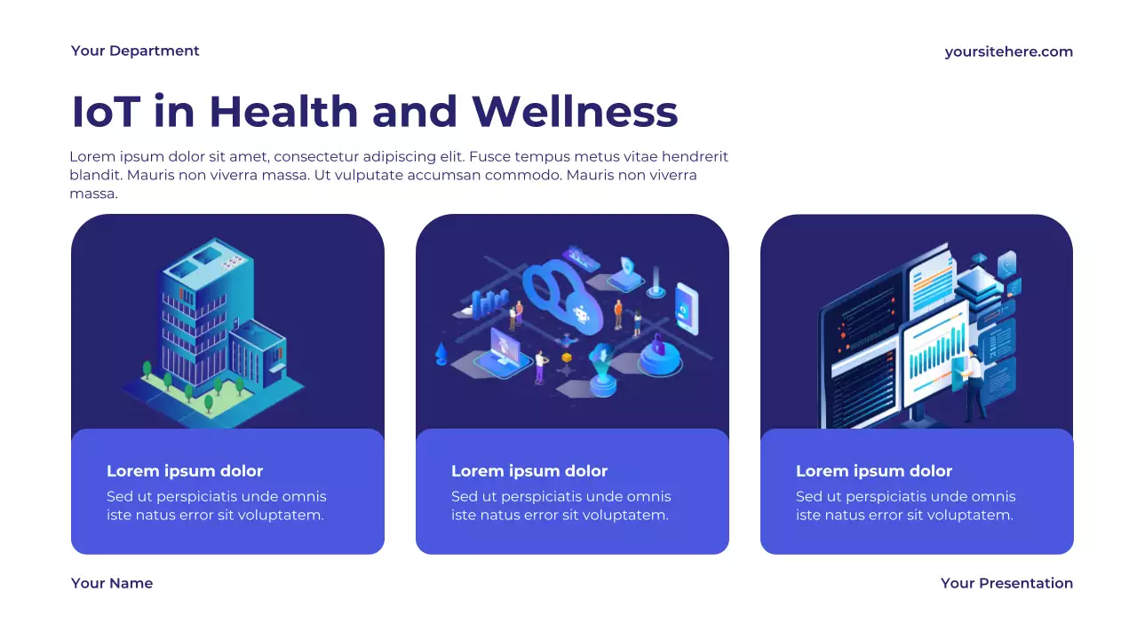 Blue Modern Internet Technology Introduction Presentation