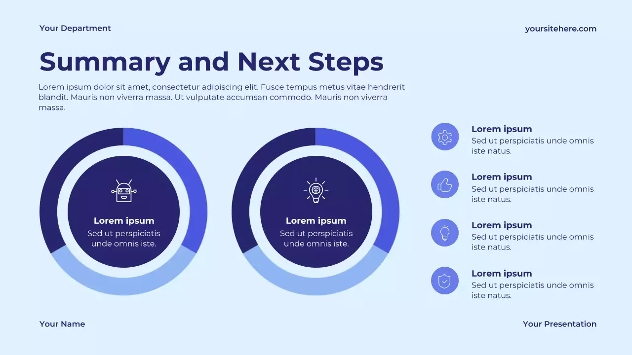 Blue Modern Internet Technology Introduction Presentation