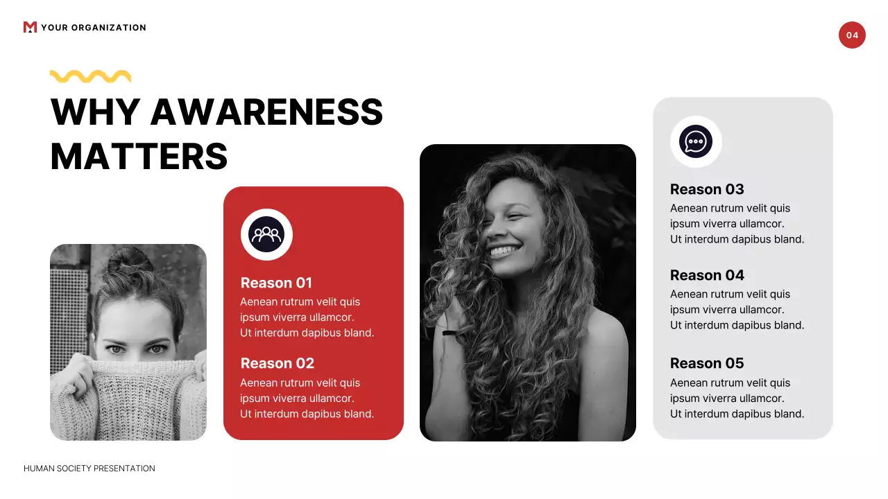 Bài thuyết trình phản đối của Black Bold