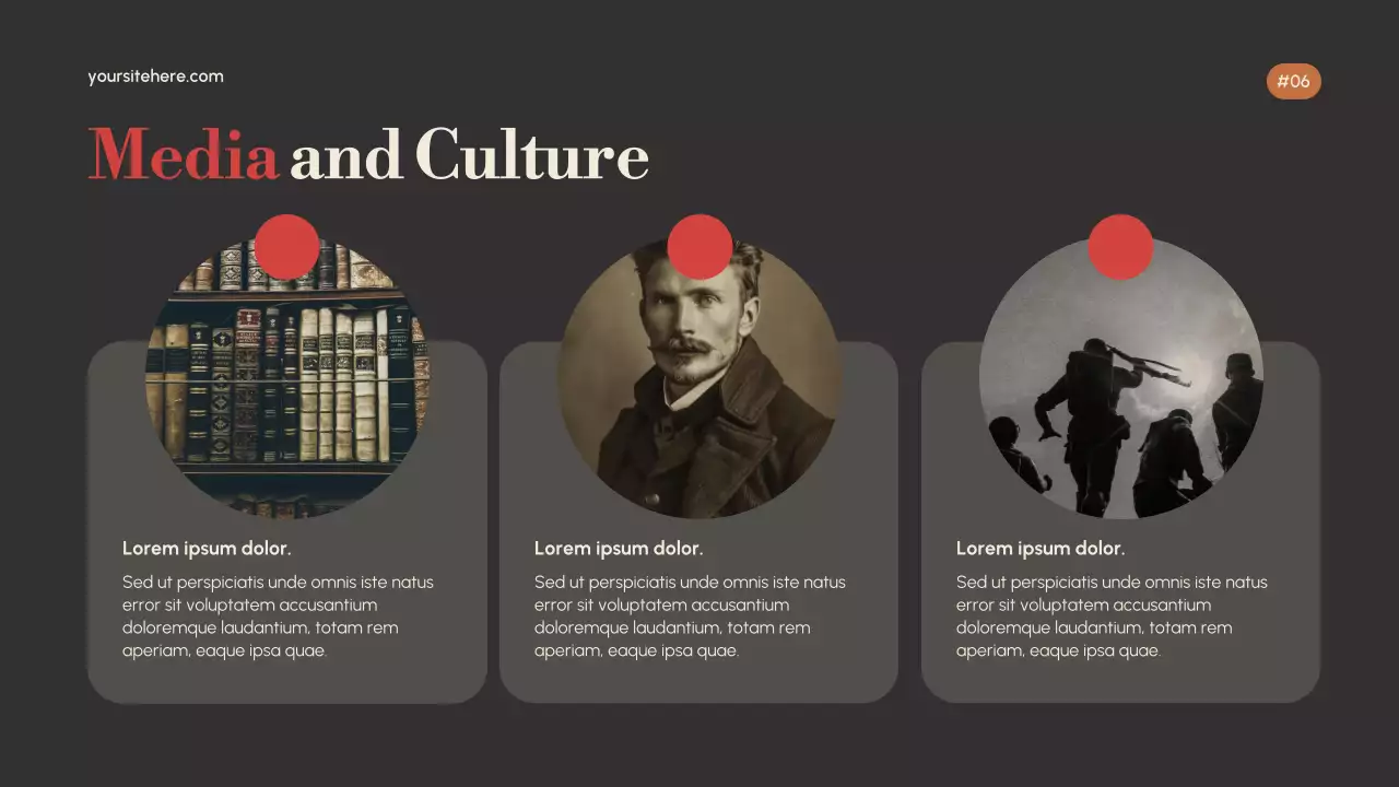 Gold Elegant Culture Introduction Presentation