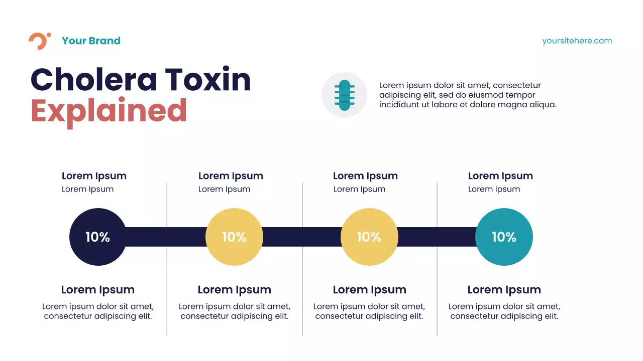Blue Abstract Toxins and Disease Lecture Presentation