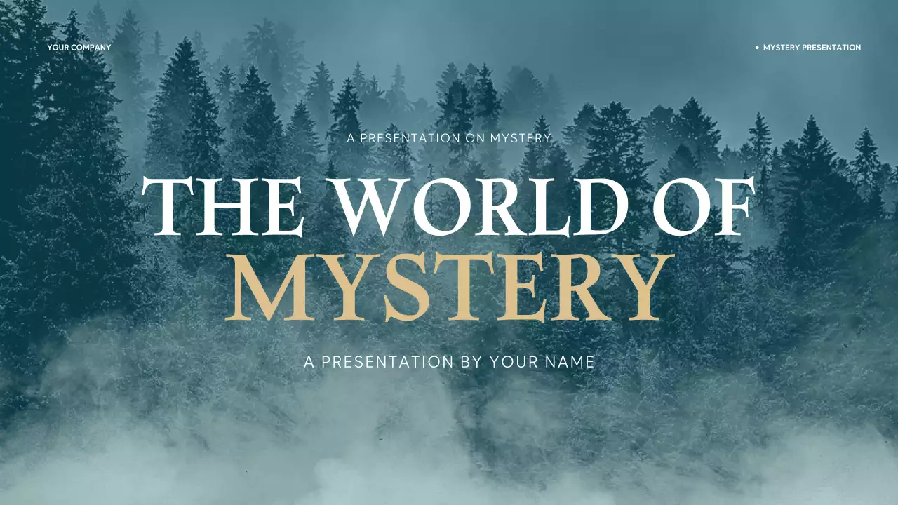 Teal Supernatural Discussion Presentation