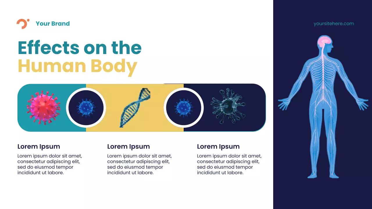 Blue Abstract Toxins and Disease Lecture Presentation