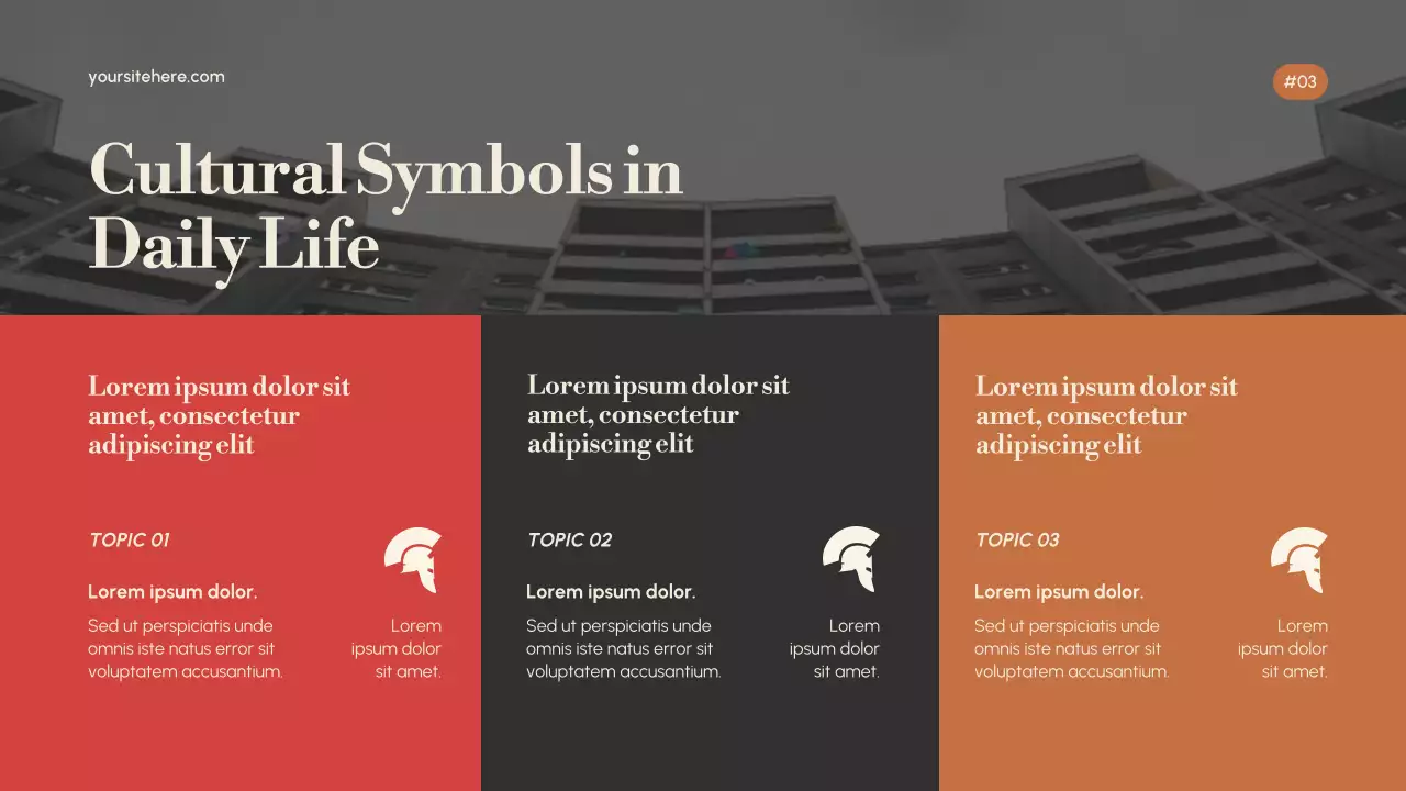 Gold Elegant Culture Introduction Presentation