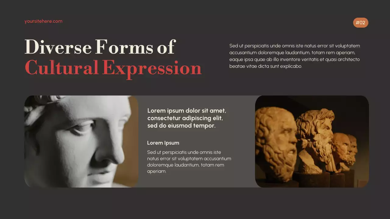 Gold Elegant Culture Introduction Presentation