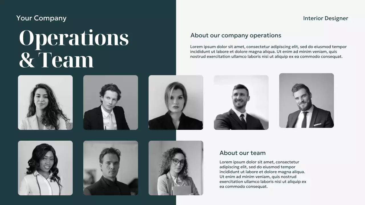 Trình bày thiết kế nội thất hiện đại của Navy