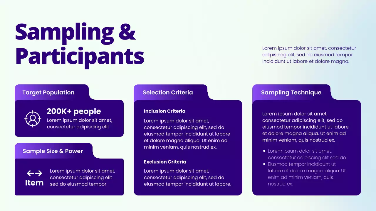Blue and White Bold Research Proposal Presentation