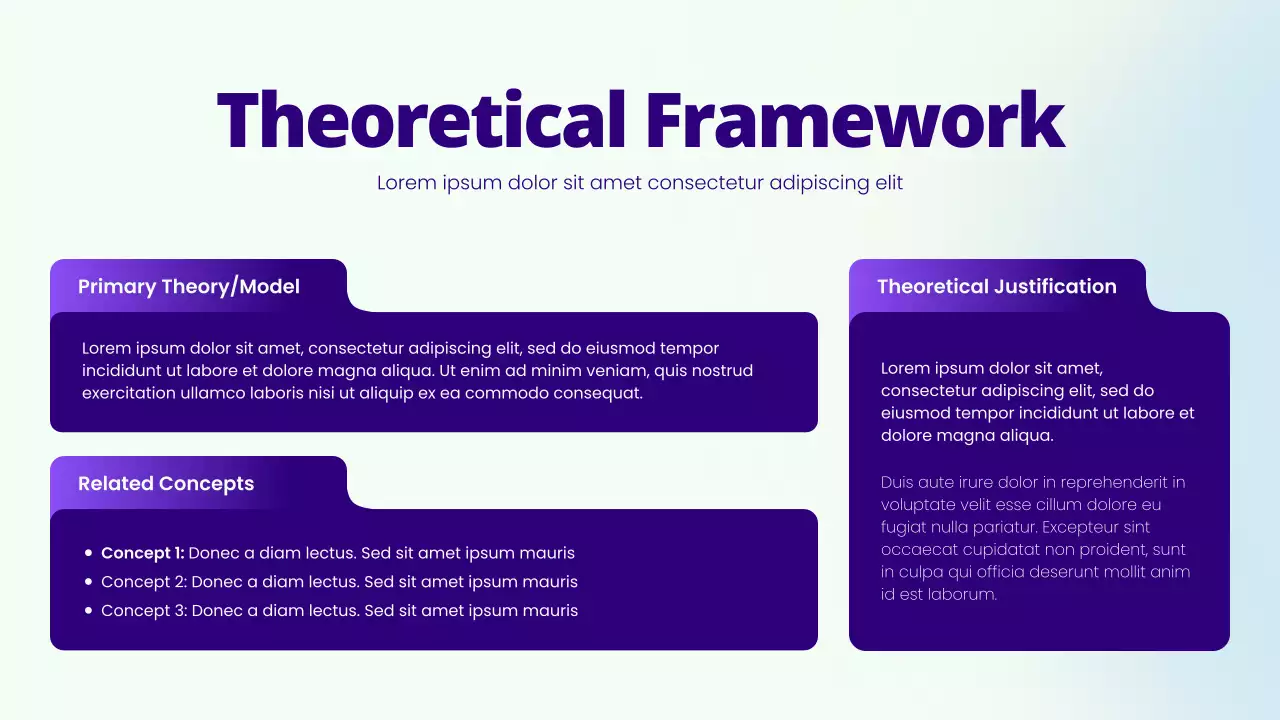 Blue and White Bold Research Proposal Presentation