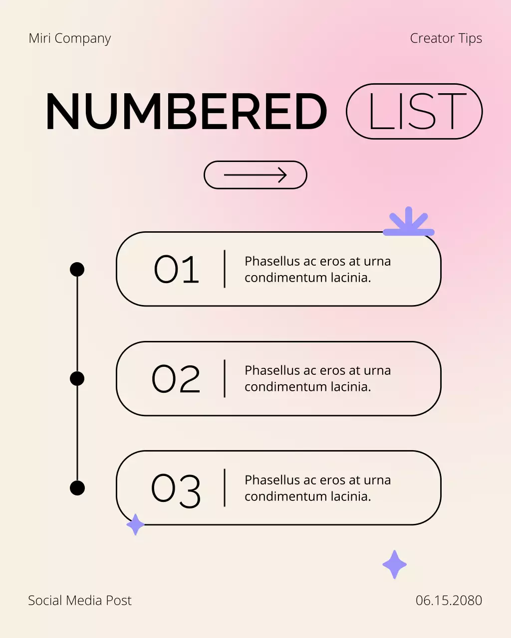 Cream and Pink Content Creation Tips Instagram Post