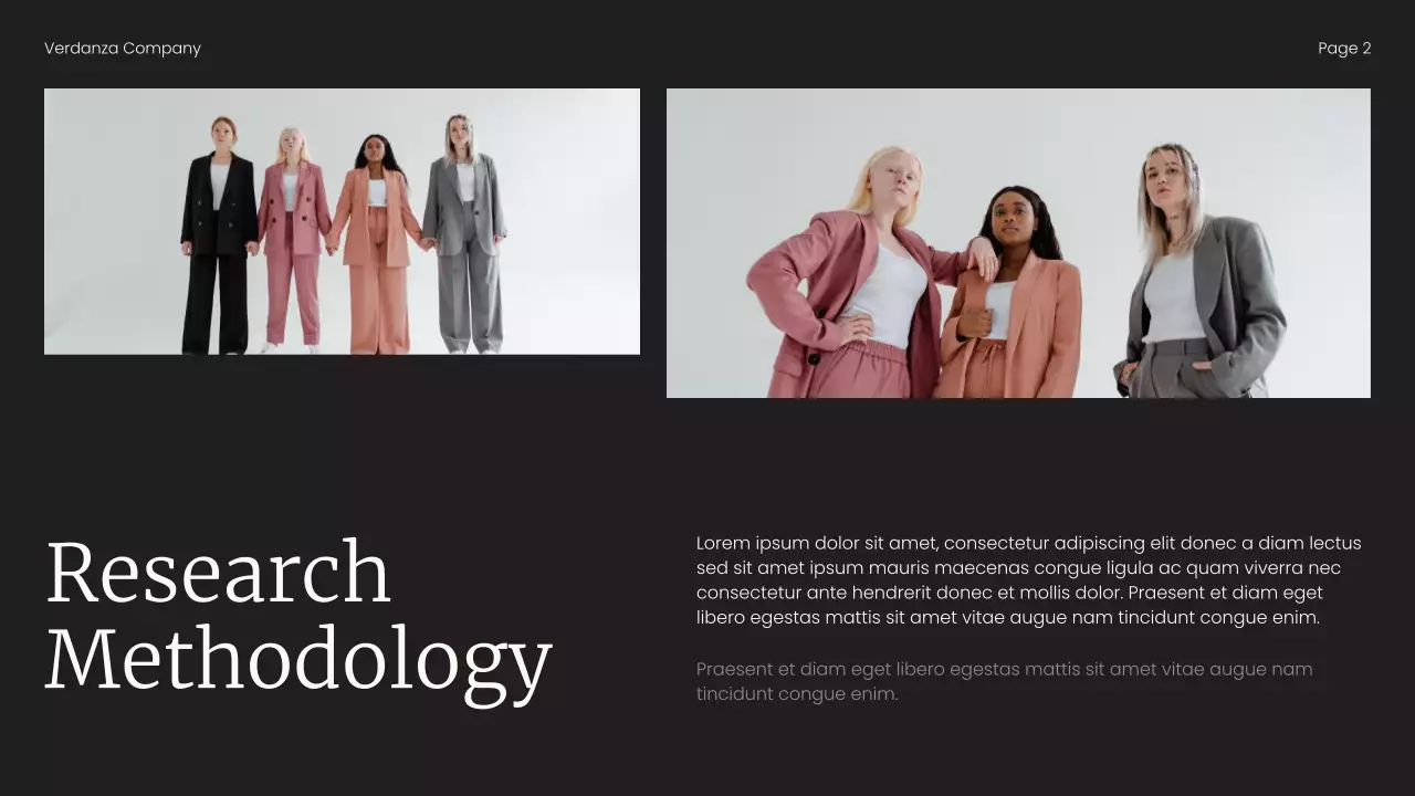 Light Pink and Black Minimalist Market Trend Report