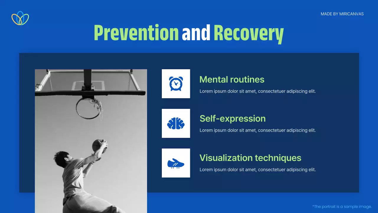 Blue Modern Mental Health Announcement Presentation