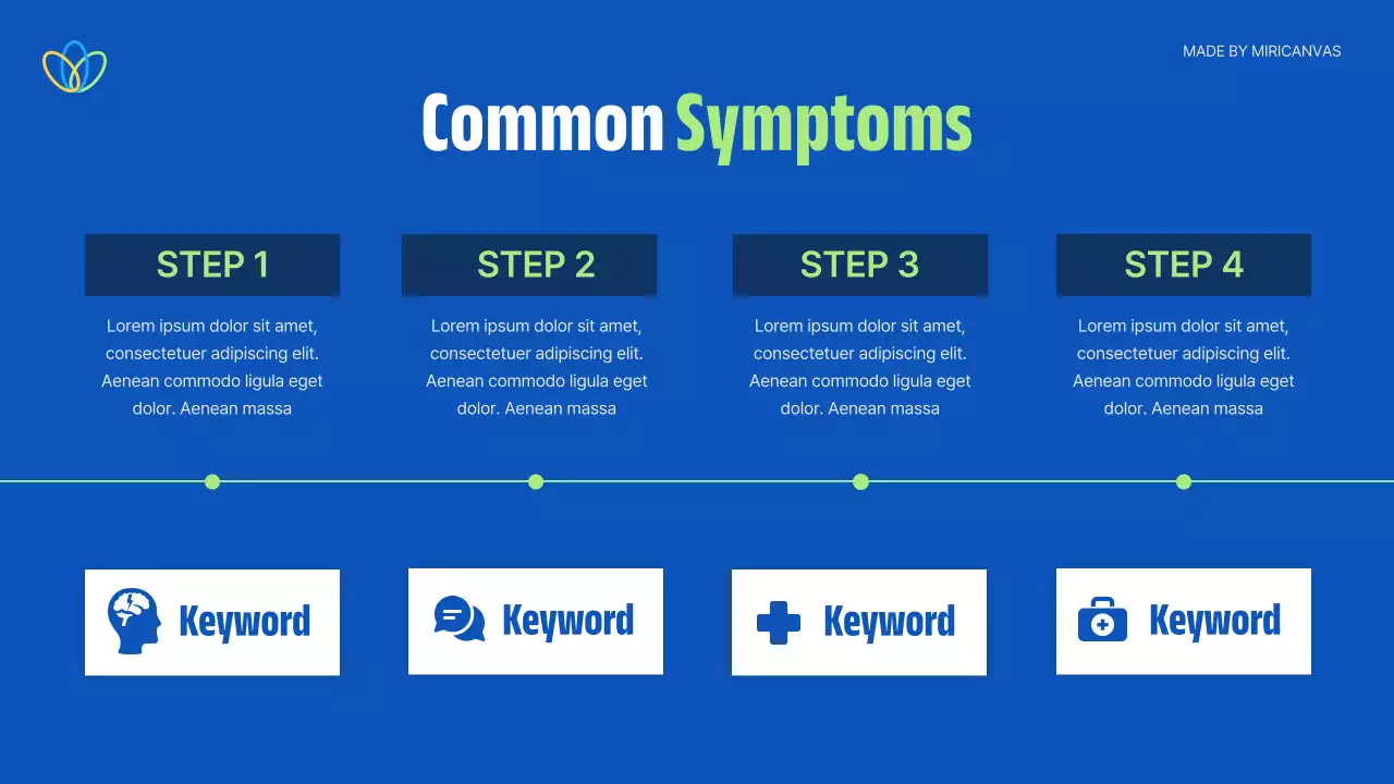 Blue Modern Mental Health Announcement Presentation