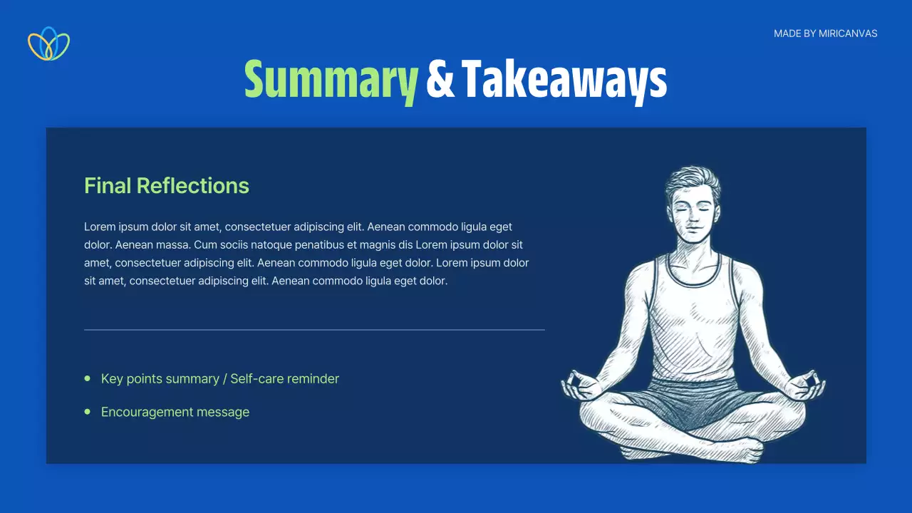 Blue Modern Mental Health Announcement Presentation