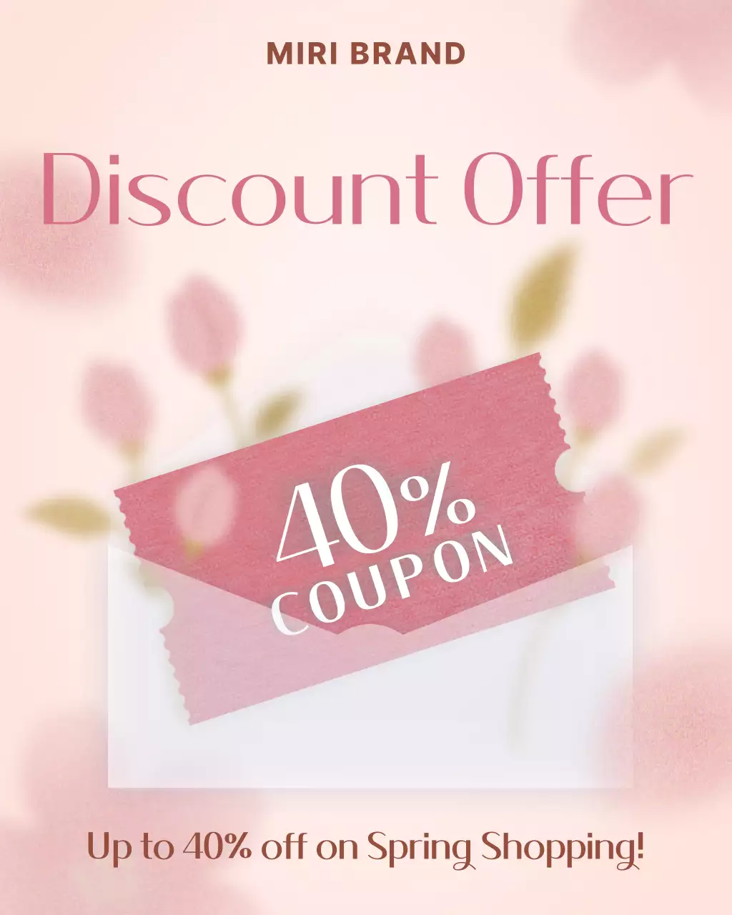 Acara Penjualan Sederhana Pink