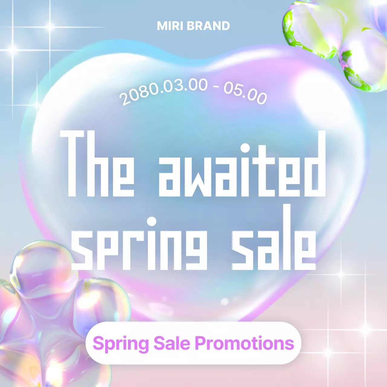 Promoção de venda moderna azul-celeste