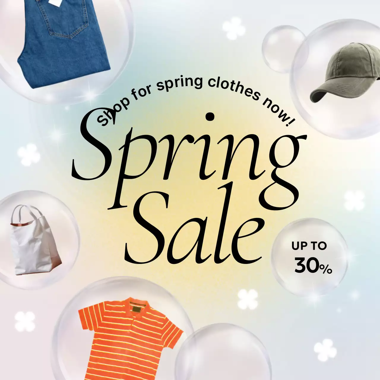 Promoção de venda moderna azul-celeste