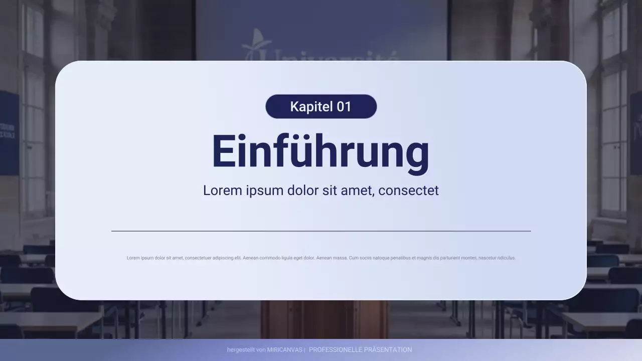 Lila Professionelle Geschäftspräsentation