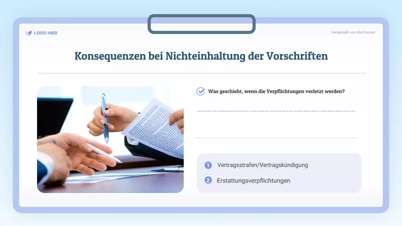 Blaue moderne Rechtsklasse Präsentation