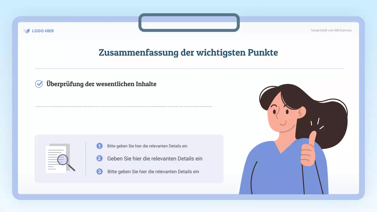 Blaue moderne Rechtsklasse Präsentation