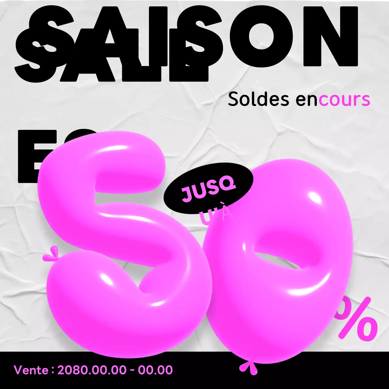 Promotion de vente moderne bleu ciel