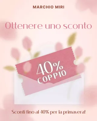 Evento di vendita semplice rosa