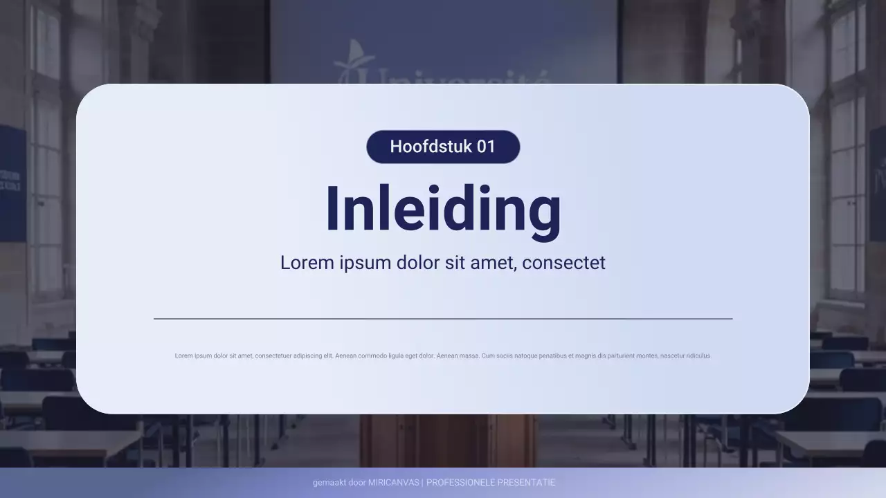Paarse professionele bedrijfspresentatie