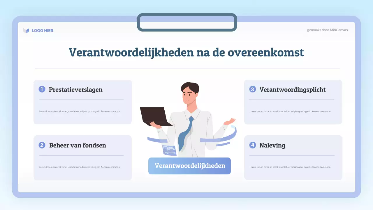 Presentatie van de Blue Modern Law Class