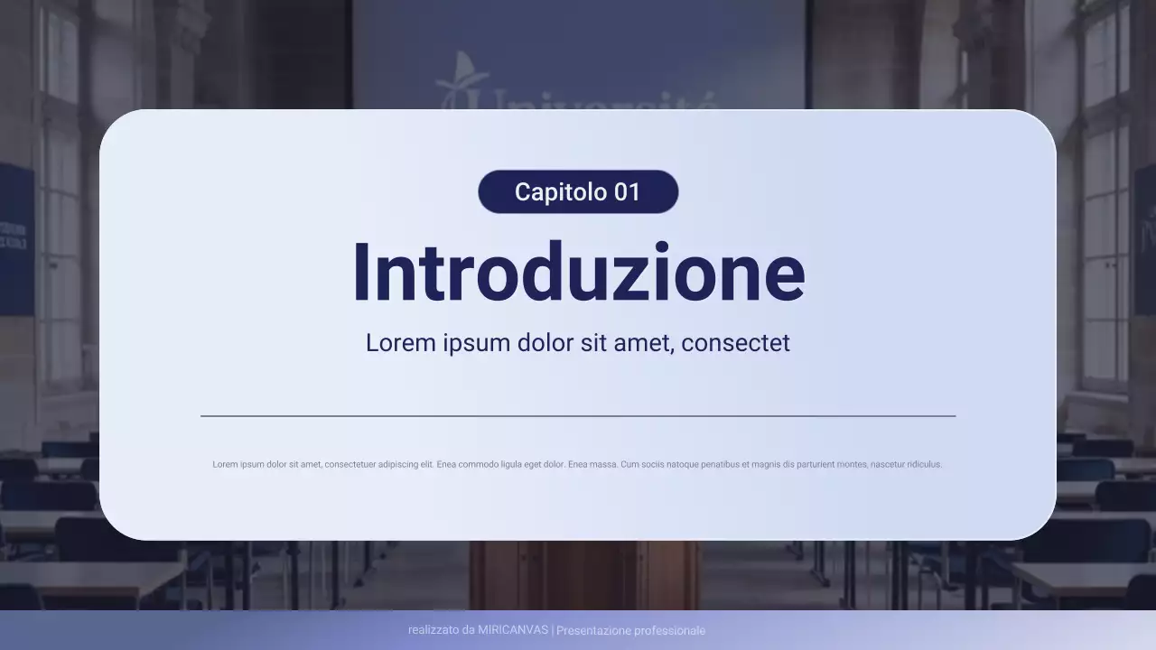 Presentazione aziendale professionale viola