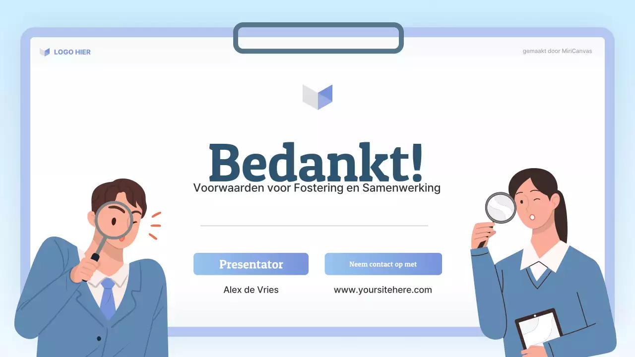 Presentatie van de Blue Modern Law Class