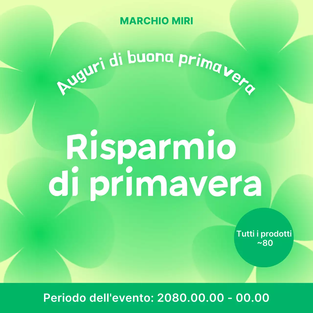 Promozione vendita moderna blu cielo