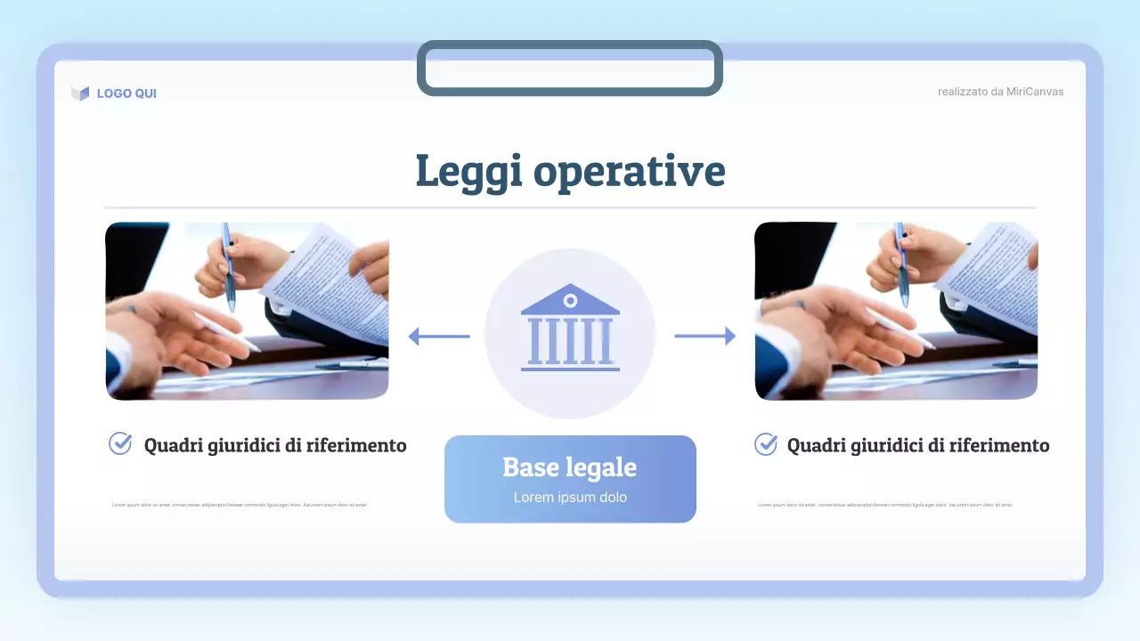 Presentazione del corso di diritto moderno blu