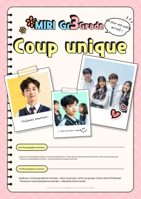 Guide photo de remise des diplômes de Pink Baby