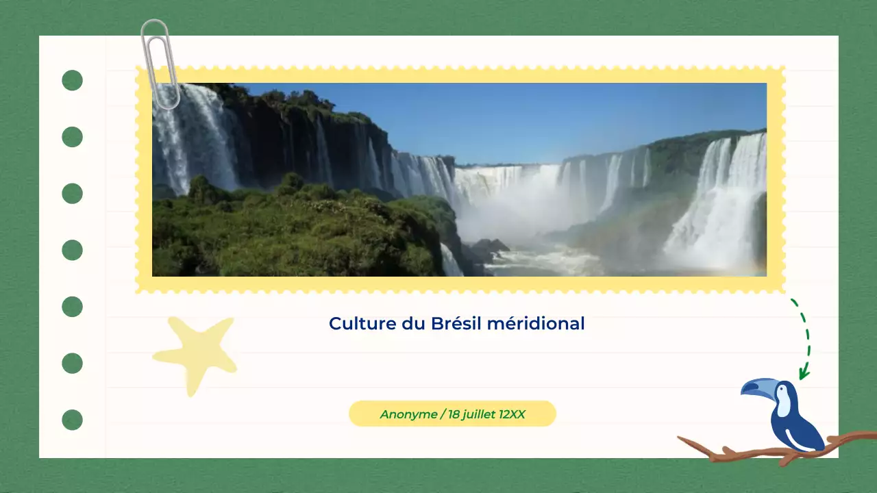 Présentation de Green Blue Simple Education sur le sud du Brésil