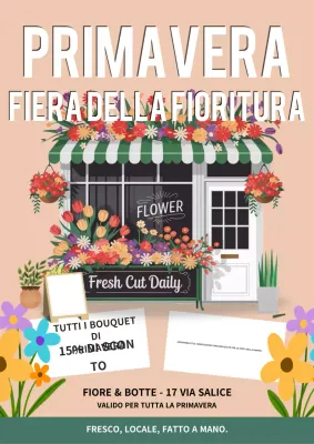 Promozione floreale vintage beige