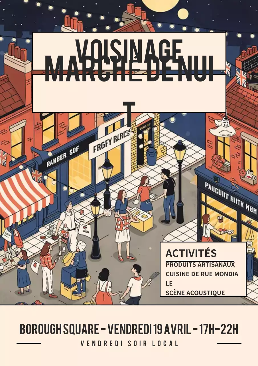 Événement du Marché Rétro Bleu
