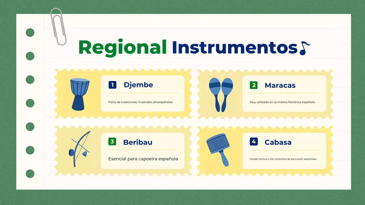 Presentación de Educación Simple Verde Azul sobre el Sur de Brasil