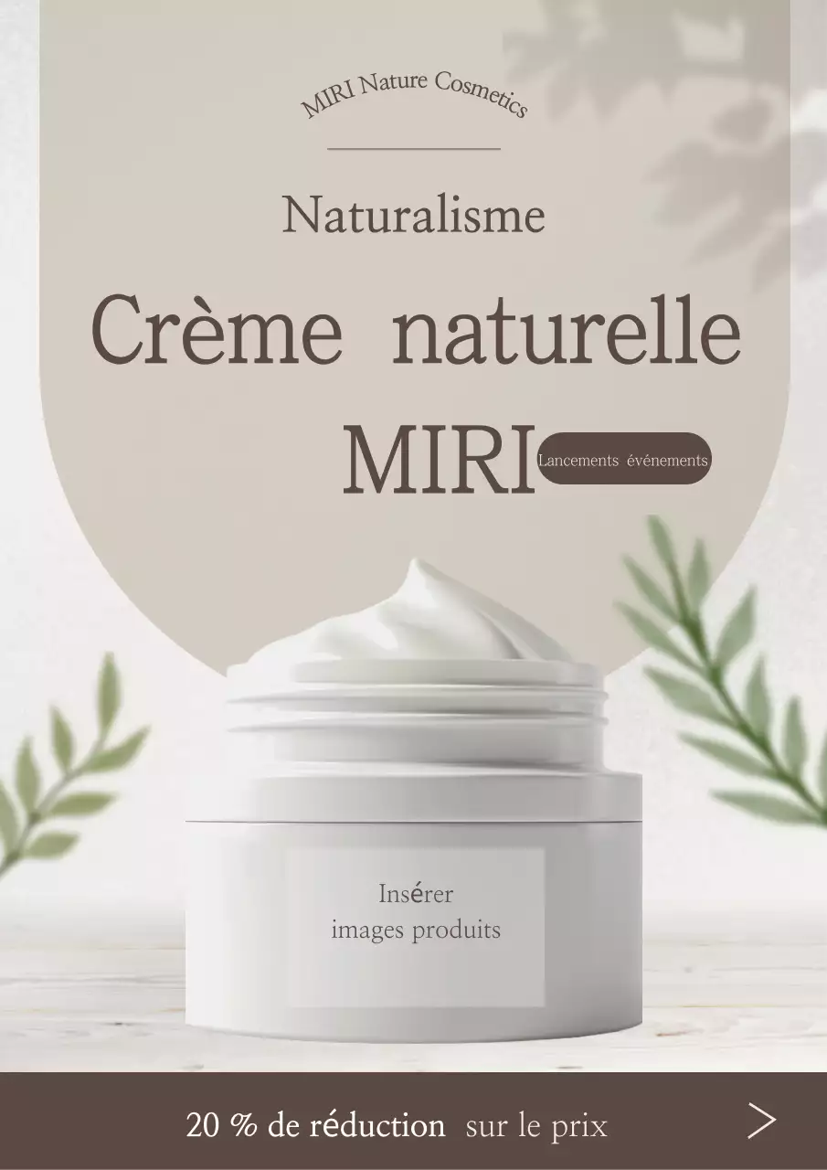 Événement Beige Simple Cosmetics