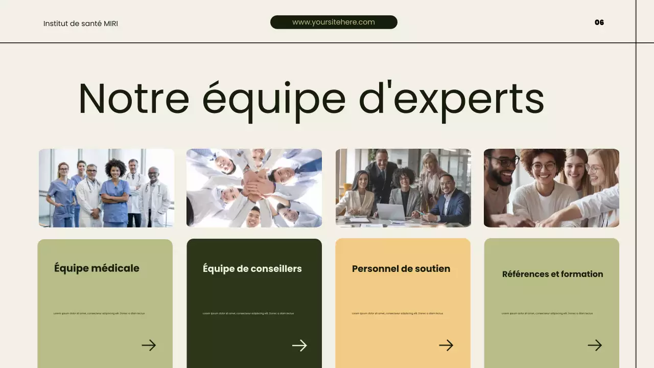 Présentation sur la promotion de la santé et du rétablissement modernes et écologiques