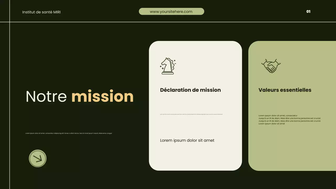 Présentation sur la promotion de la santé et du rétablissement modernes et écologiques