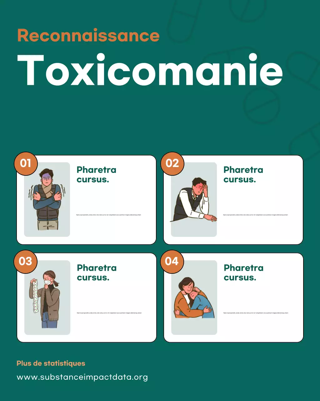 Publication Instagram du guide de santé moderne Teal