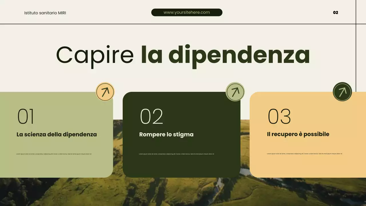 Presentazione sulla promozione della salute e del recupero in chiave moderna ed ecologica