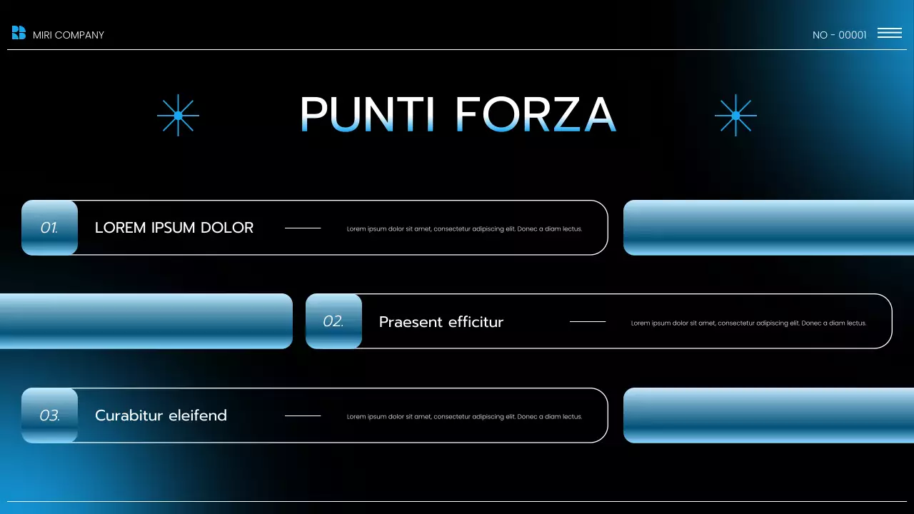 Presentazione del rapporto sulle tendenze del mercato moderno blu