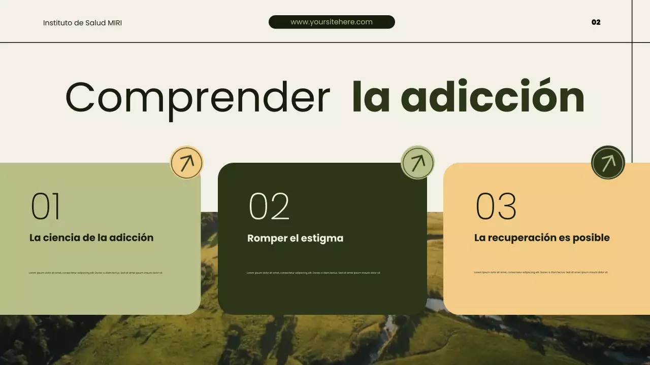 Presentación de promoción de la salud y la recuperación ecológica y moderna