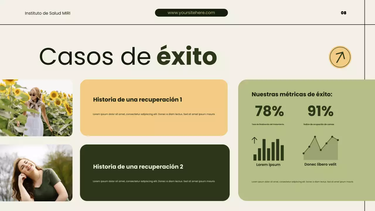 Presentación de promoción de la salud y la recuperación ecológica y moderna