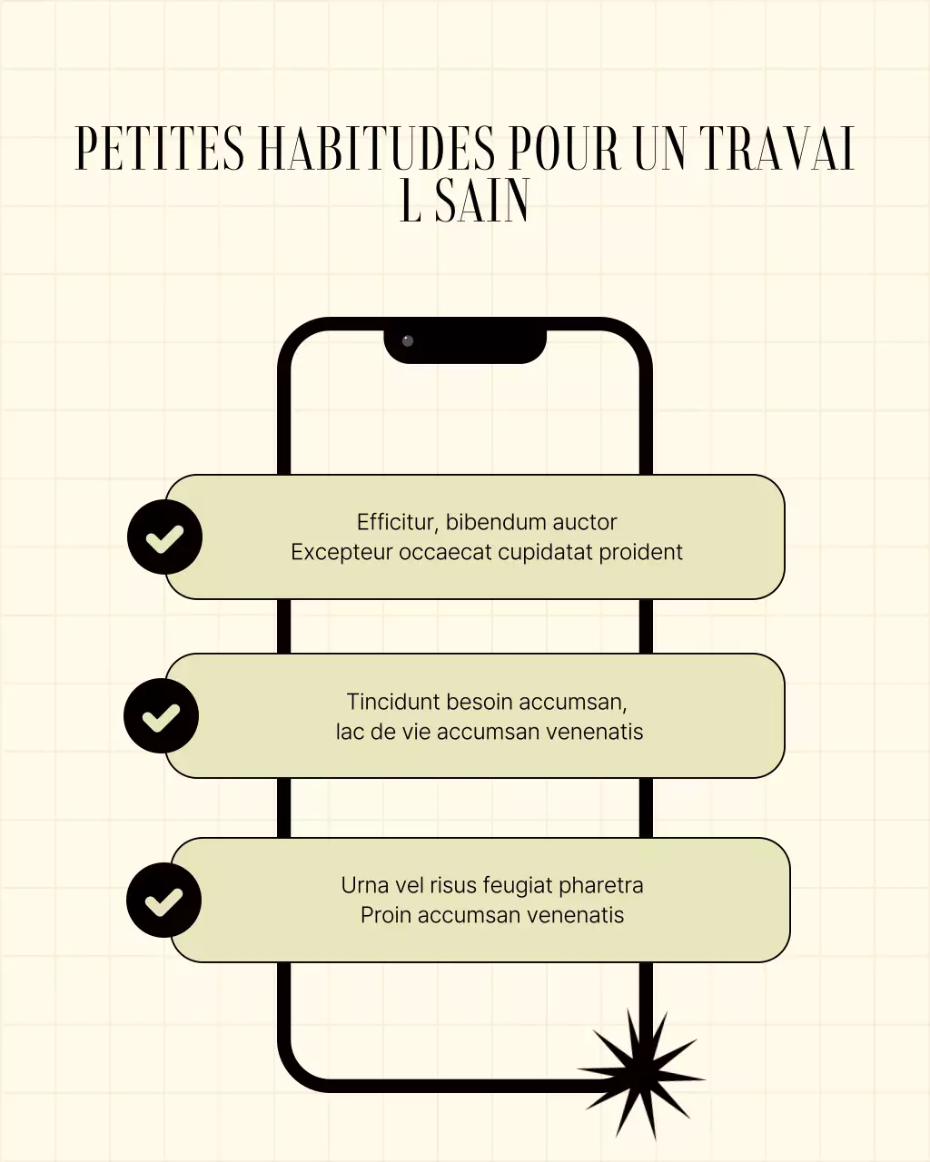 Conseils de bien-être minimalistes beiges