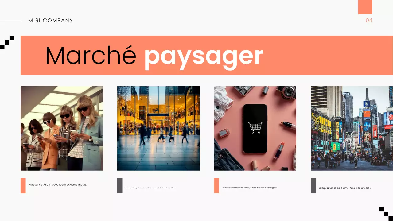Rapport sur les tendances du marché moderne White Orange