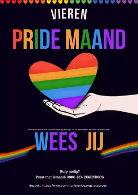 Aankondiging Rainbow Modern Pride Maand
