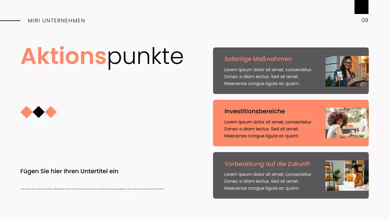 White Orange Modern Markttrendbericht