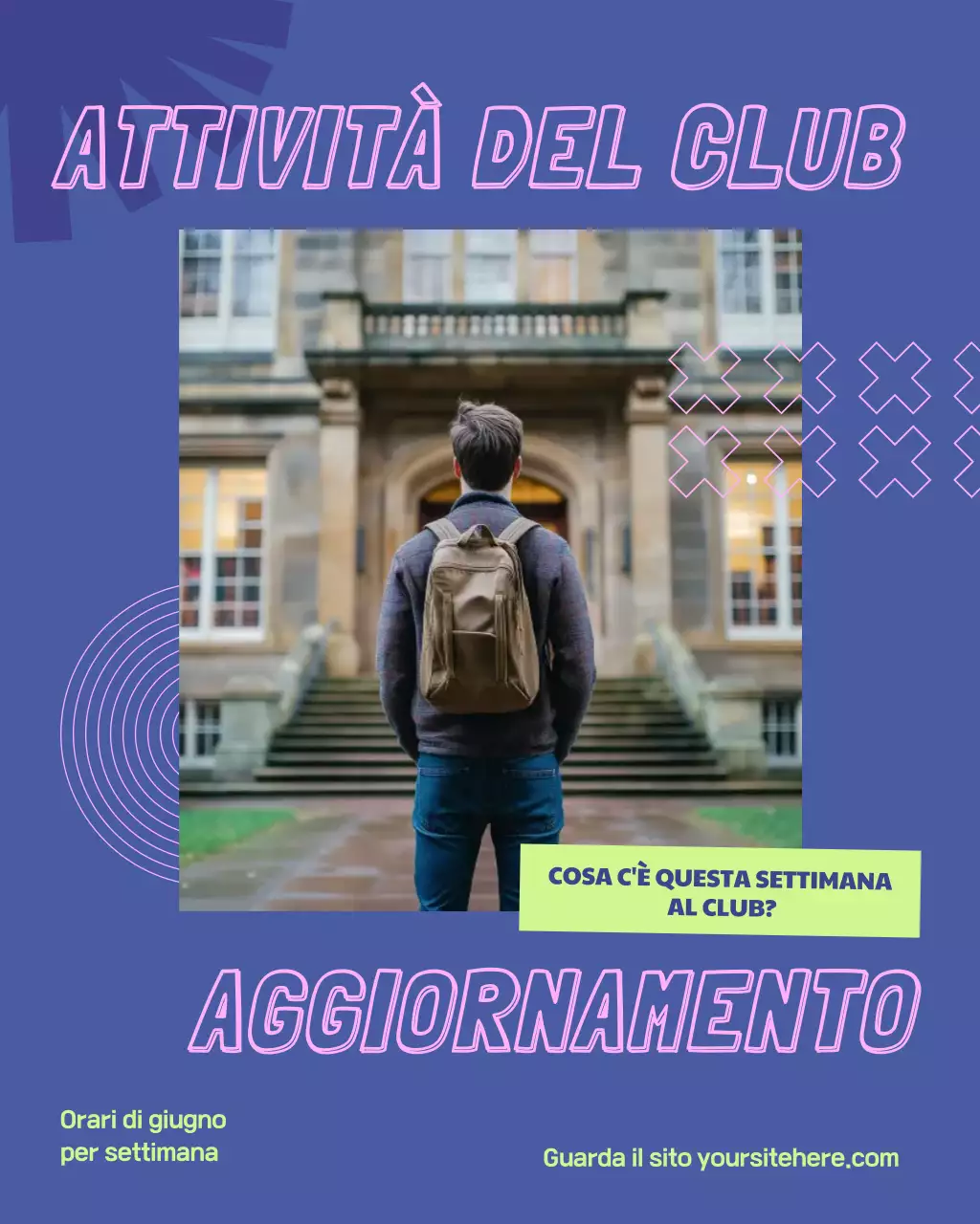 Avviso evento Purple Modern Club